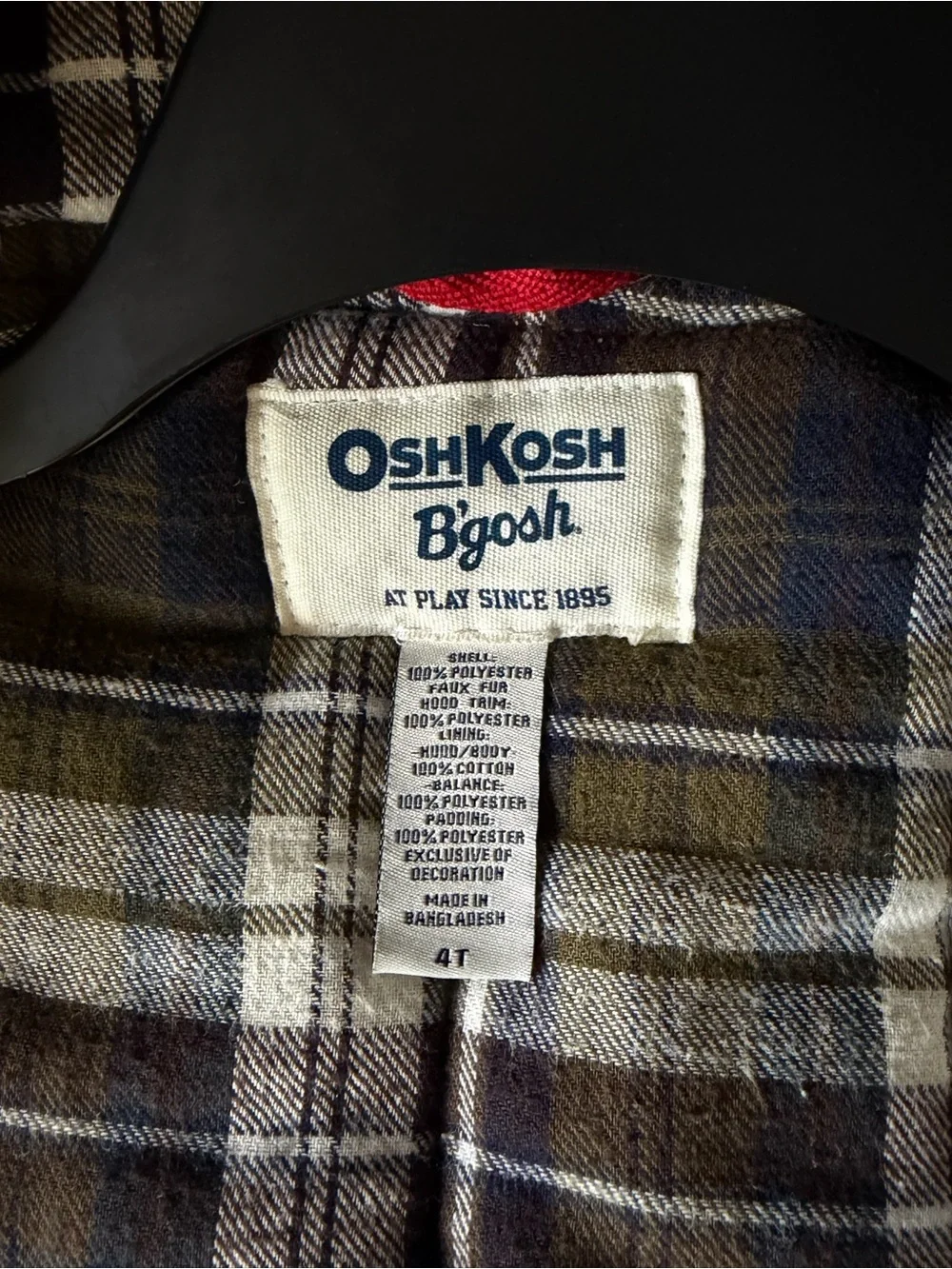 OshKosh B’gosh Unisex Toddler Heavyweight Winter Parka Jacket - Beige, Size 4T